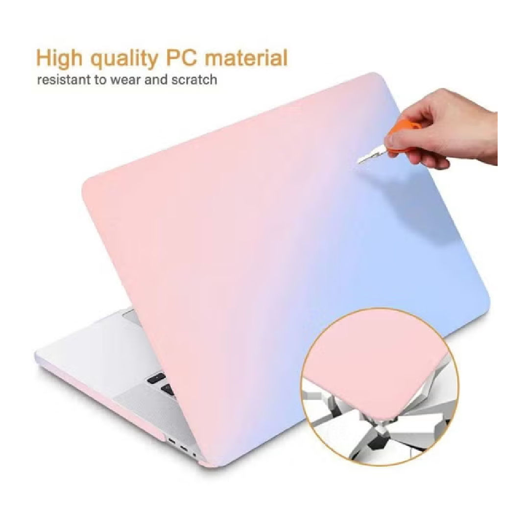 Generic Hard Shell Laptop Case for Macbook Air 15-Inch , Powder Blue