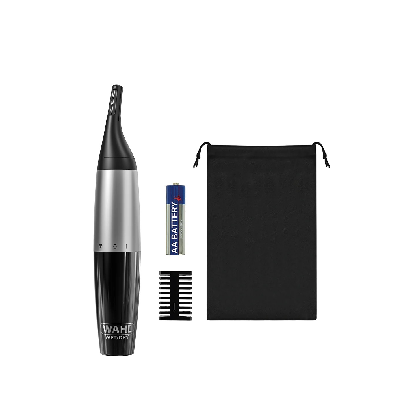 Wahl Precision All-in-One Hair Trimmer , Black Silver - 5560-3917