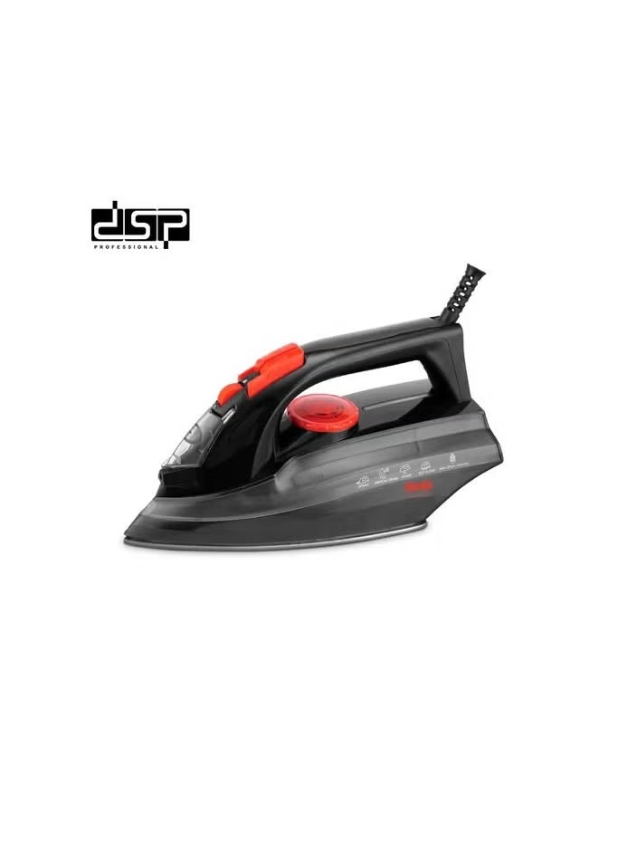 مكواة بخار دي اس بي ،اسود - KD1130