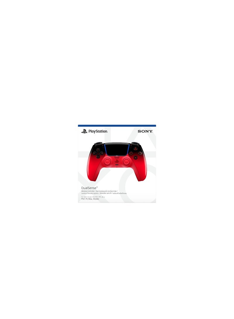 ذراع تحكم لاسلكي سوني دوال سينس، نسخة الإمارات العربية المتحدة ، احمر تكنو - CFIZCT2W13XTECHNORED