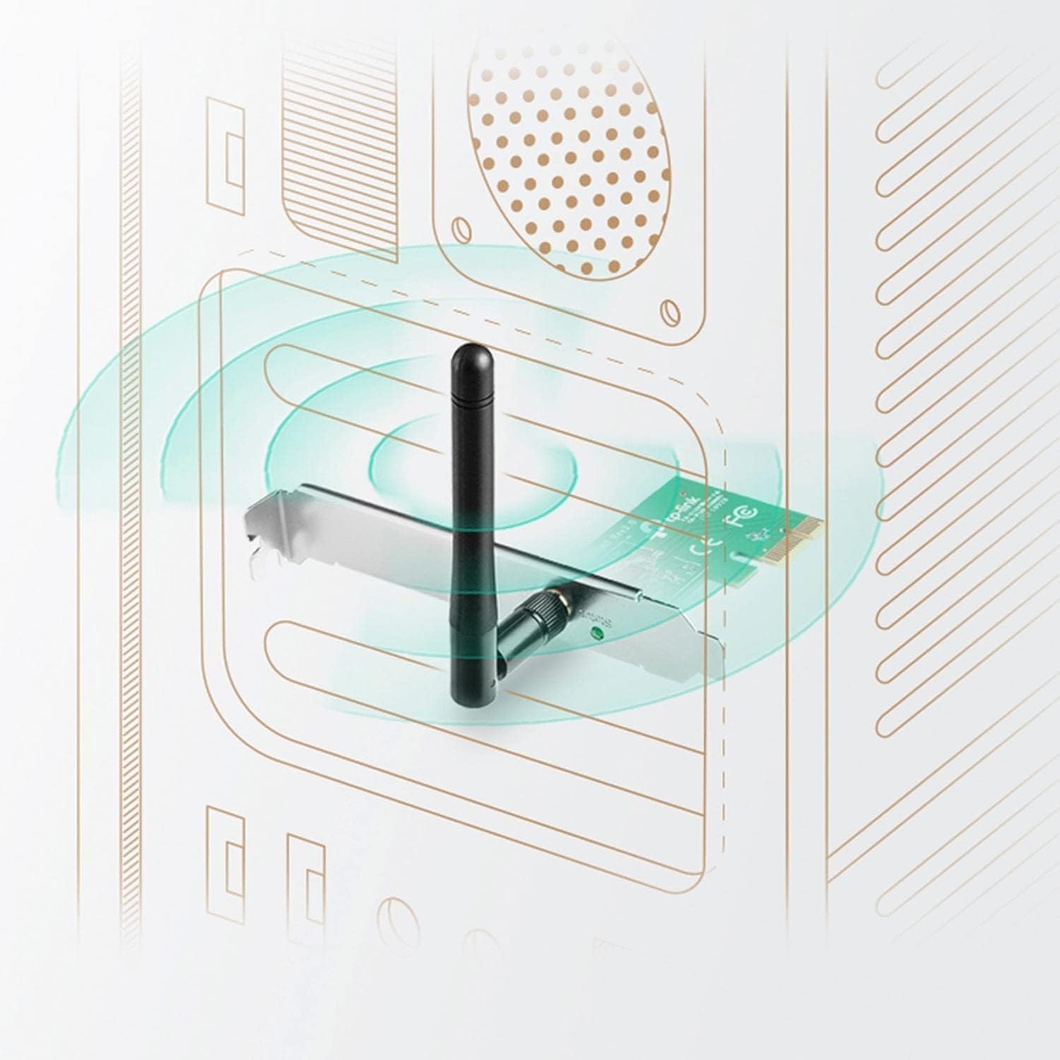 Tp-Link Wireless Network Card ,Black - TL-WN781ND