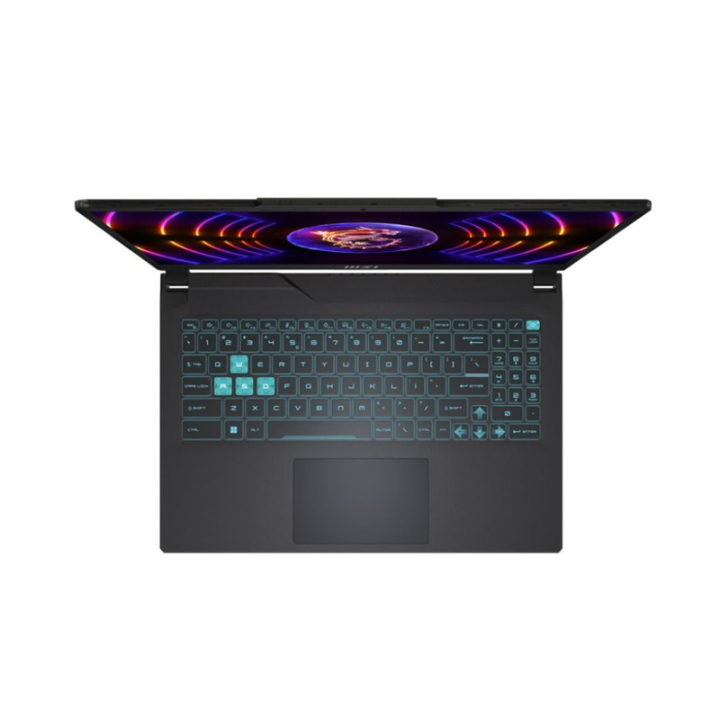 لاب توب ام اس اي سايبورج 15 - A13VF ، معالج انتل كور i7-13620H 15.6 بوصة ، هارد 512 جيجا بايت SSD ، رام 16 جيجا بايت ، كارت شاشة انفيديا جي فورس RTX 4060 ،فري دوس - اسود ترانزلسيت