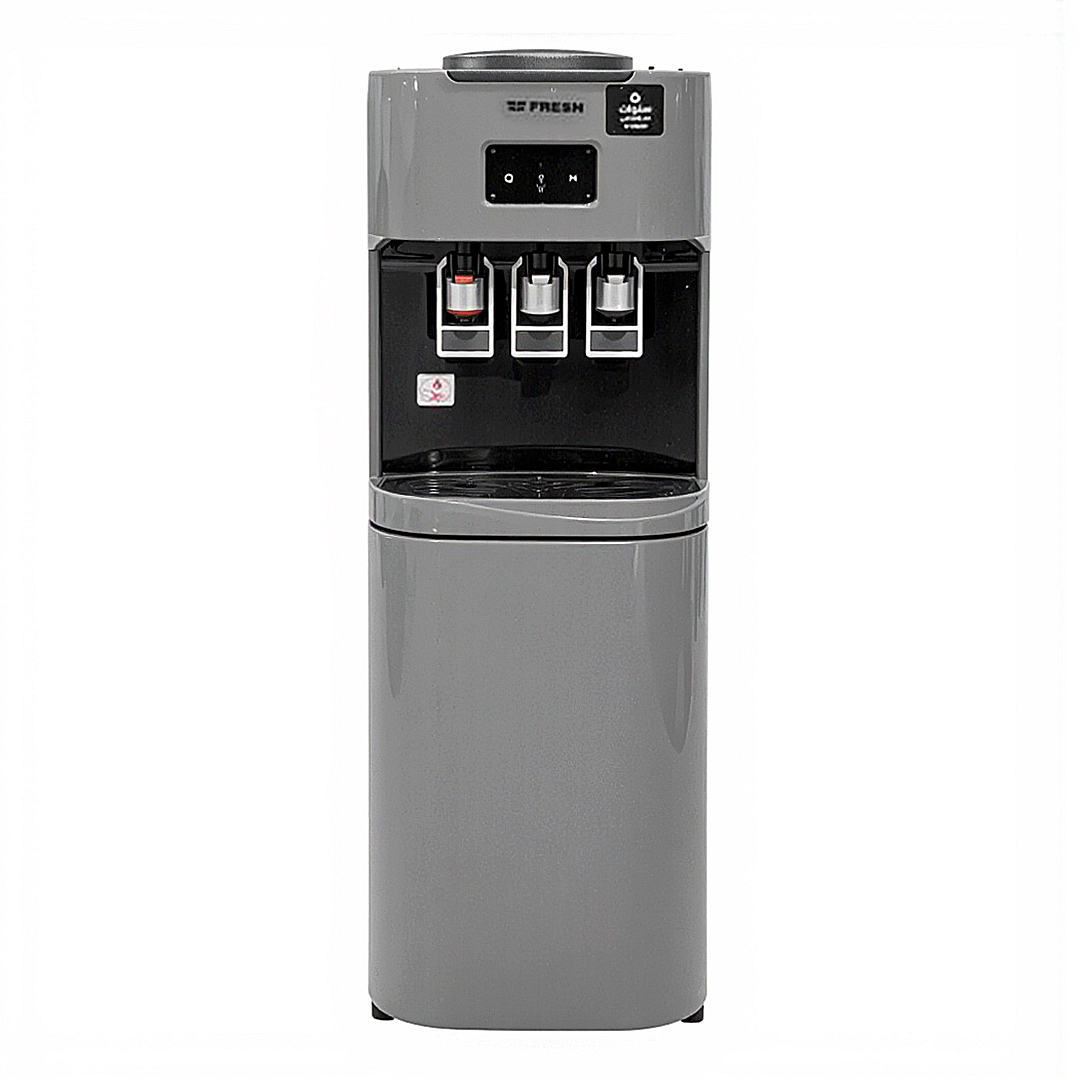 Fresh Hot, Cold & Normal Top Loading Water Dispenser , 3 Tabs Silver - FW-16VFD2