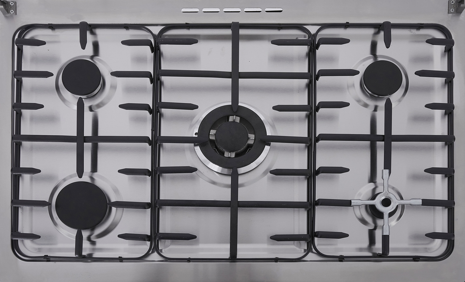 Unionaire Max Elite Gas Cooker , 5 Burners , Black - C69SSGC447TFS2WMEAL