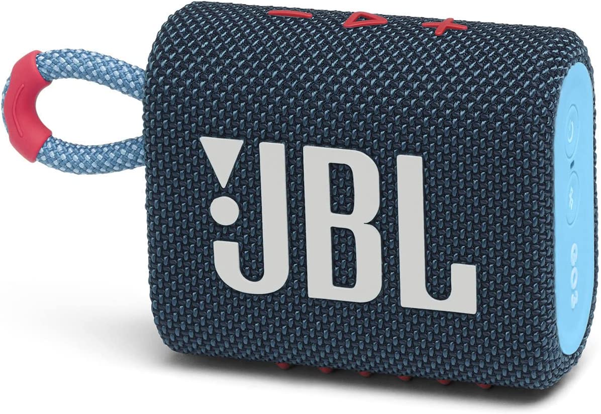 Jbl Go 3 Portable Bluetooth Speaker , Blue Pink