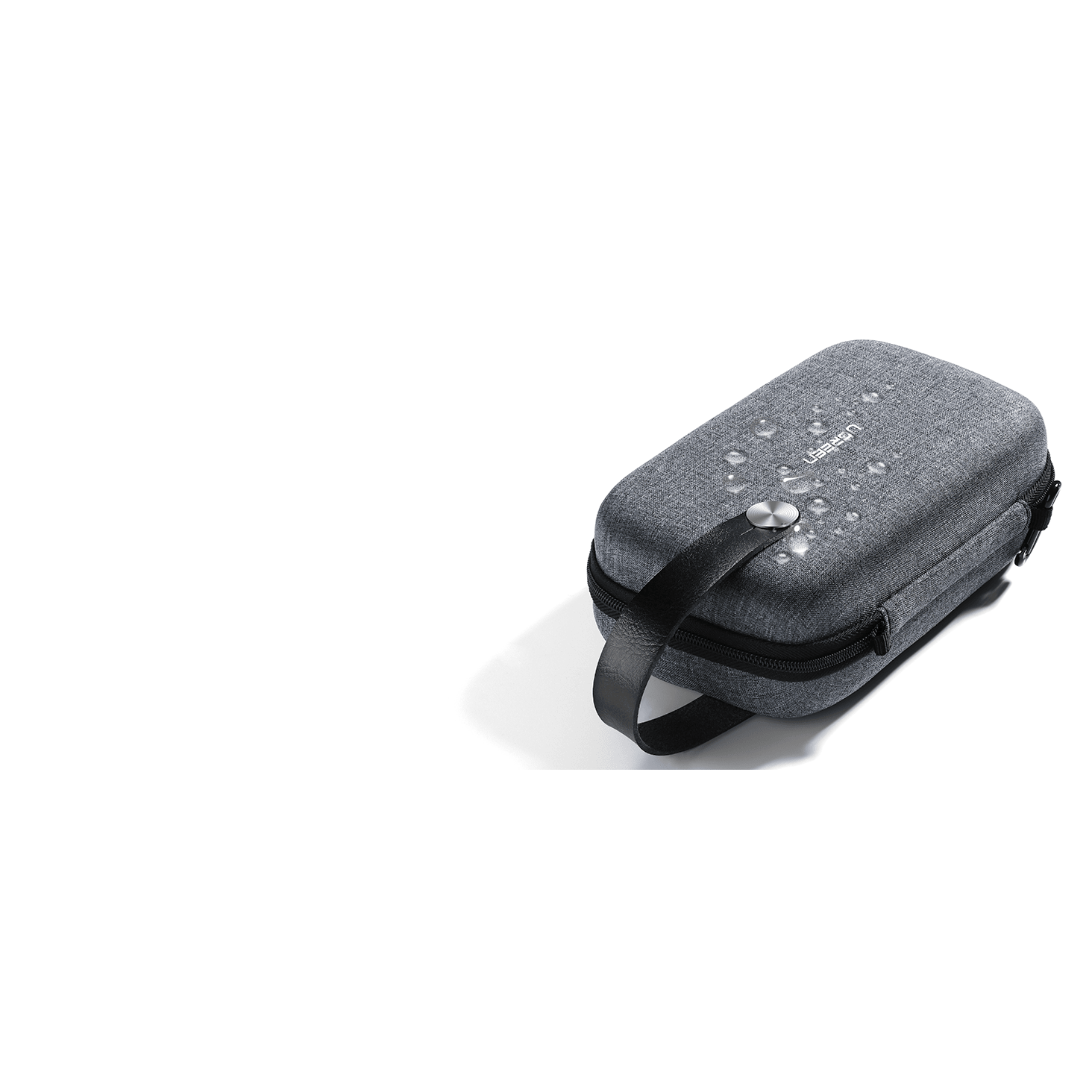 Ugreen Storage Case forChargers, mouse, earphones, hard drives, Power banks, flash drives, memory cards, and more ,Grey - LP152