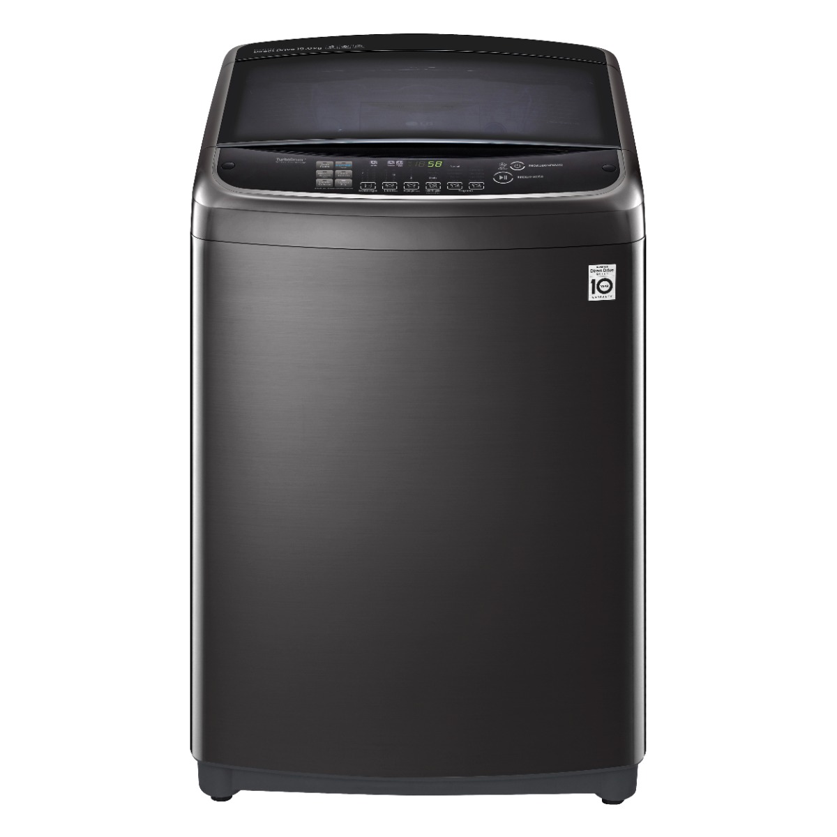 LG Top Load washing Machine , 18.5 Liter , Black - T1993EFHSC2