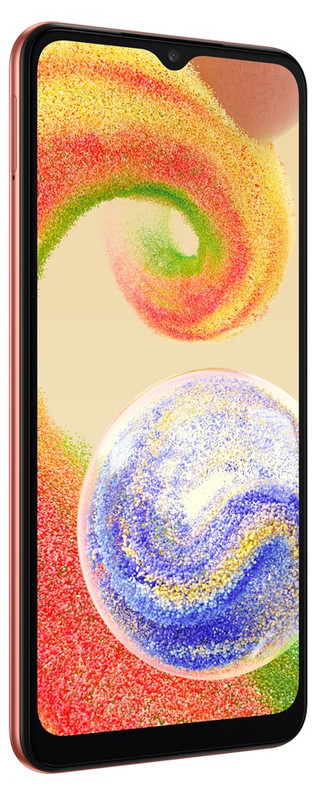 Samsung Galaxy A04 , 64 GB , 4 GB , 4G LTE , Dual-SIM - Copper
