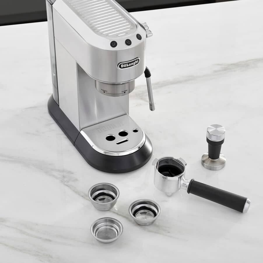 Delonghi Dedica Arte Espresso Machine , 1 Liter , Stainless Steel - EC885M