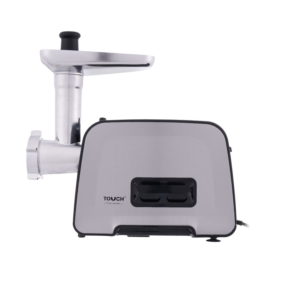 Touch El Zenouki EXTREAM PLUS Meat Mincer with Attachments 2500 Watt , Stainless Steel - 40560