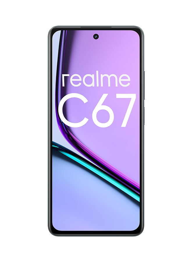 ريلمي C67 ، سعة 256 جيجا بايت ، رام 8 جيجا بايت ، شبكة 4G LTE ، شريحتين - بلاك روك