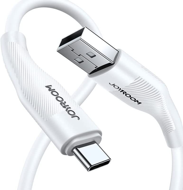كابل شحن Type C جوي روم ، طول 1 متر ، ابيض - S-1030M12