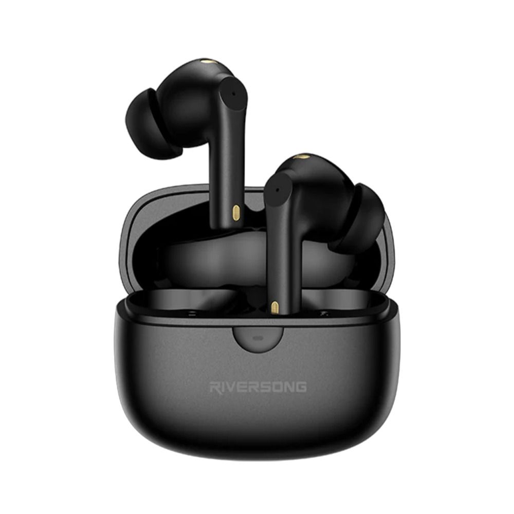 Riversong Utopia H5 Earbuds , Active Noise Cancellation , Black - EA271