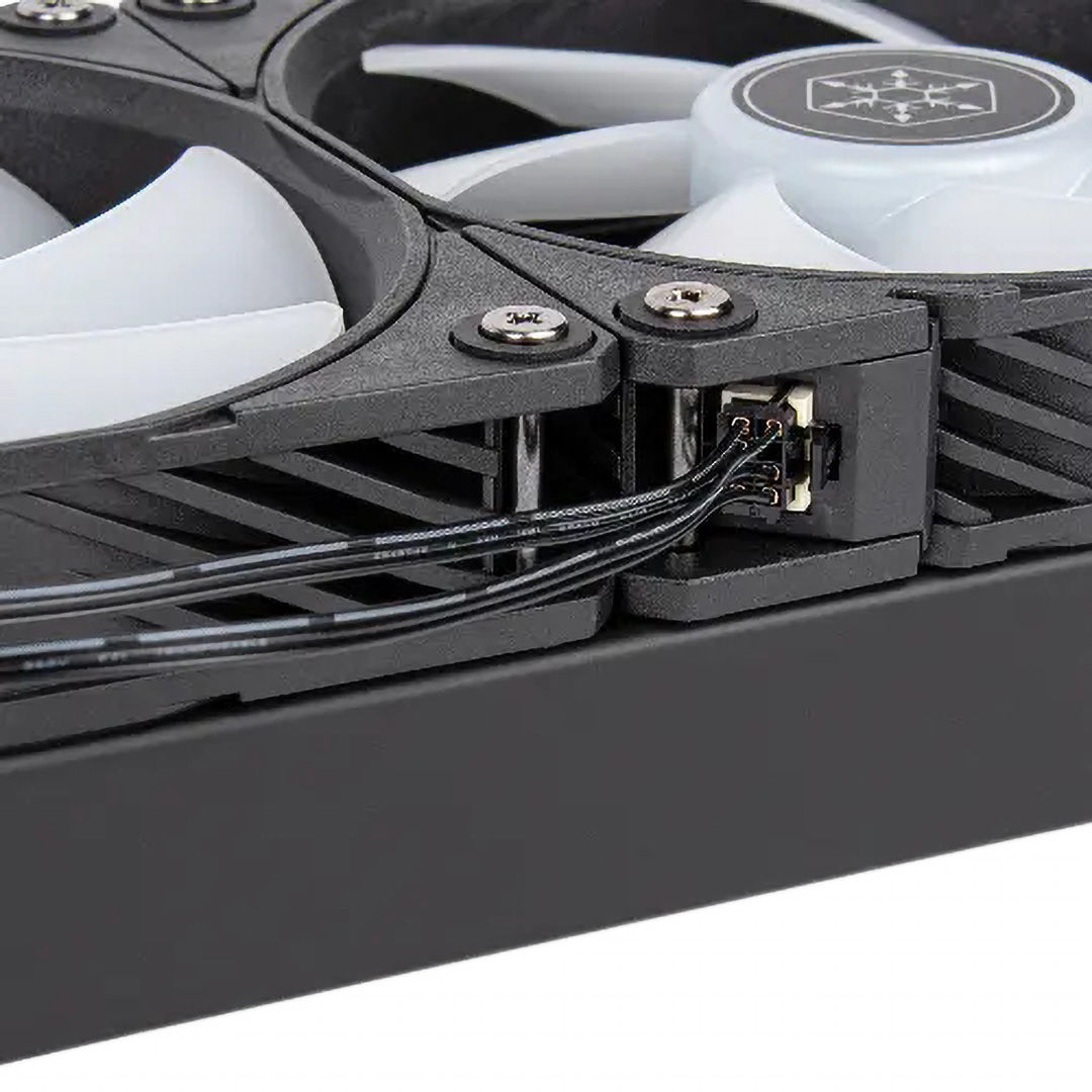 مبرد معالج مائي سيلفر ستون نوفابيك 360 ARGB ،اسود - SST-NP360-ARGB