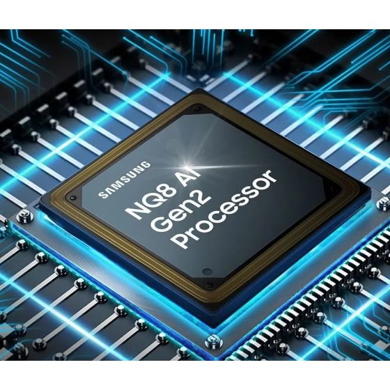 شاشة تلفزيون سمارت سامسونج ، مقاس 75 بوصة ، Neo QLED ، دقة 8K UHD ، بريسيفر داخلي