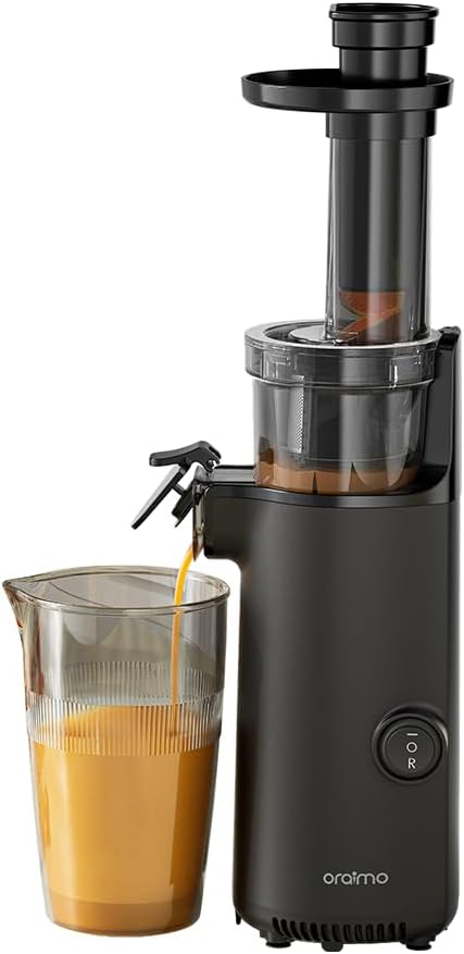 Oraimo EasyJuice Mini Portable Slow Juicer , 500 milliliter 130 Watt Black - OMJ-201A