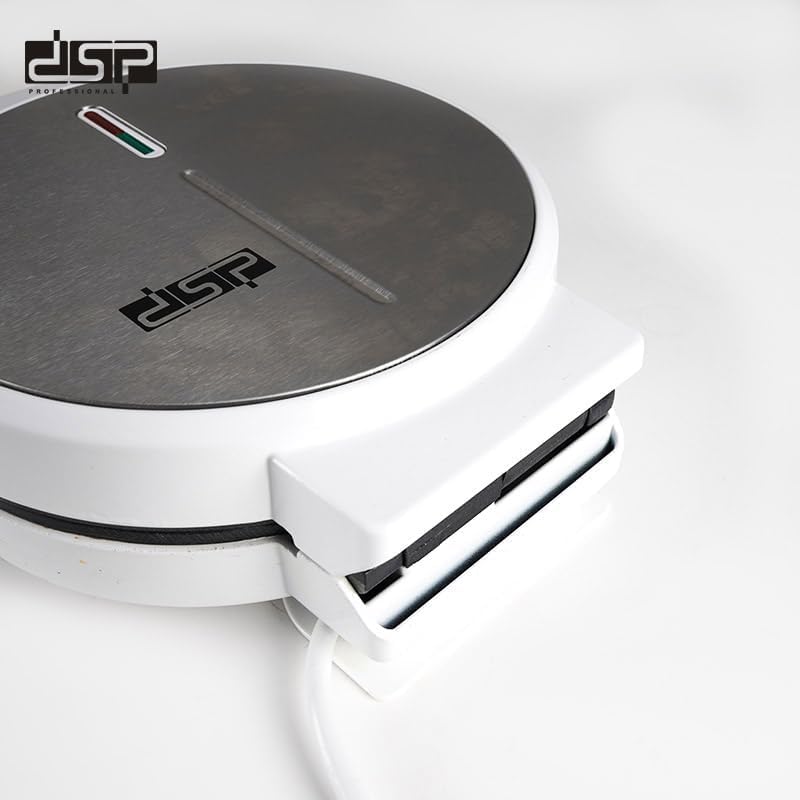 Dsp Waffle Maker 1000 Watt White - KC1144