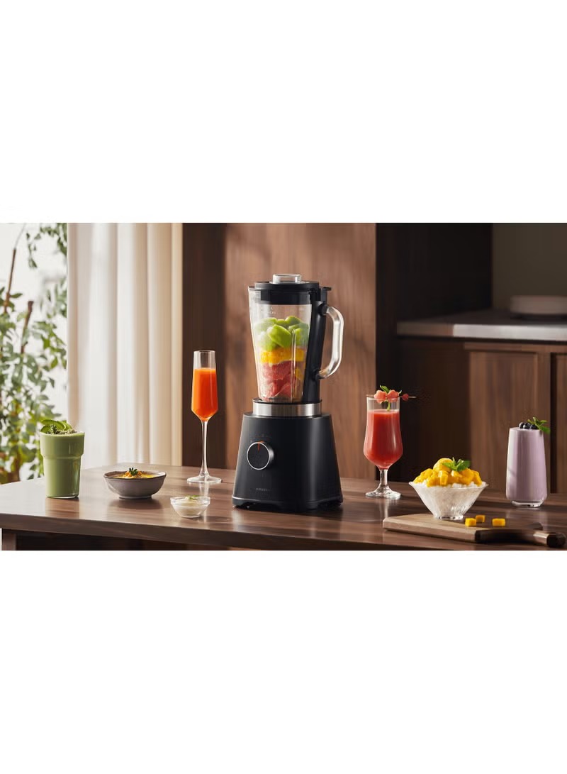 خلاط شاومي غطاء أمان ، سعة 1.75 لتر ، 600 وات ، اسود - MLLJ001CM-1A