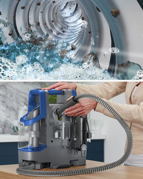Hoover Spotless Spot Bagless Carpet Cleaner Grey Blue - CDCW - CSME
