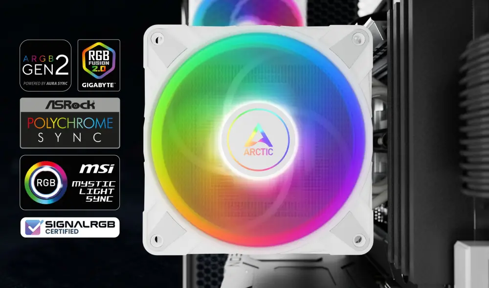 Arctic Freezer 36 A-RGB CPU Cooling Fan ,White