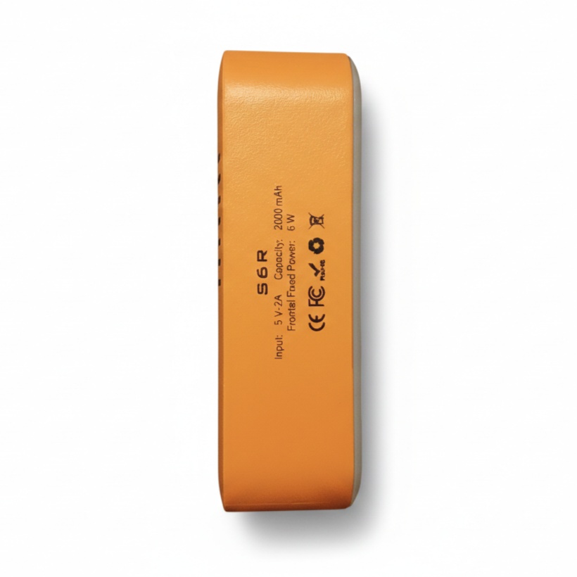 NamTu T6R LED Light with Iron Stand ,Orange
