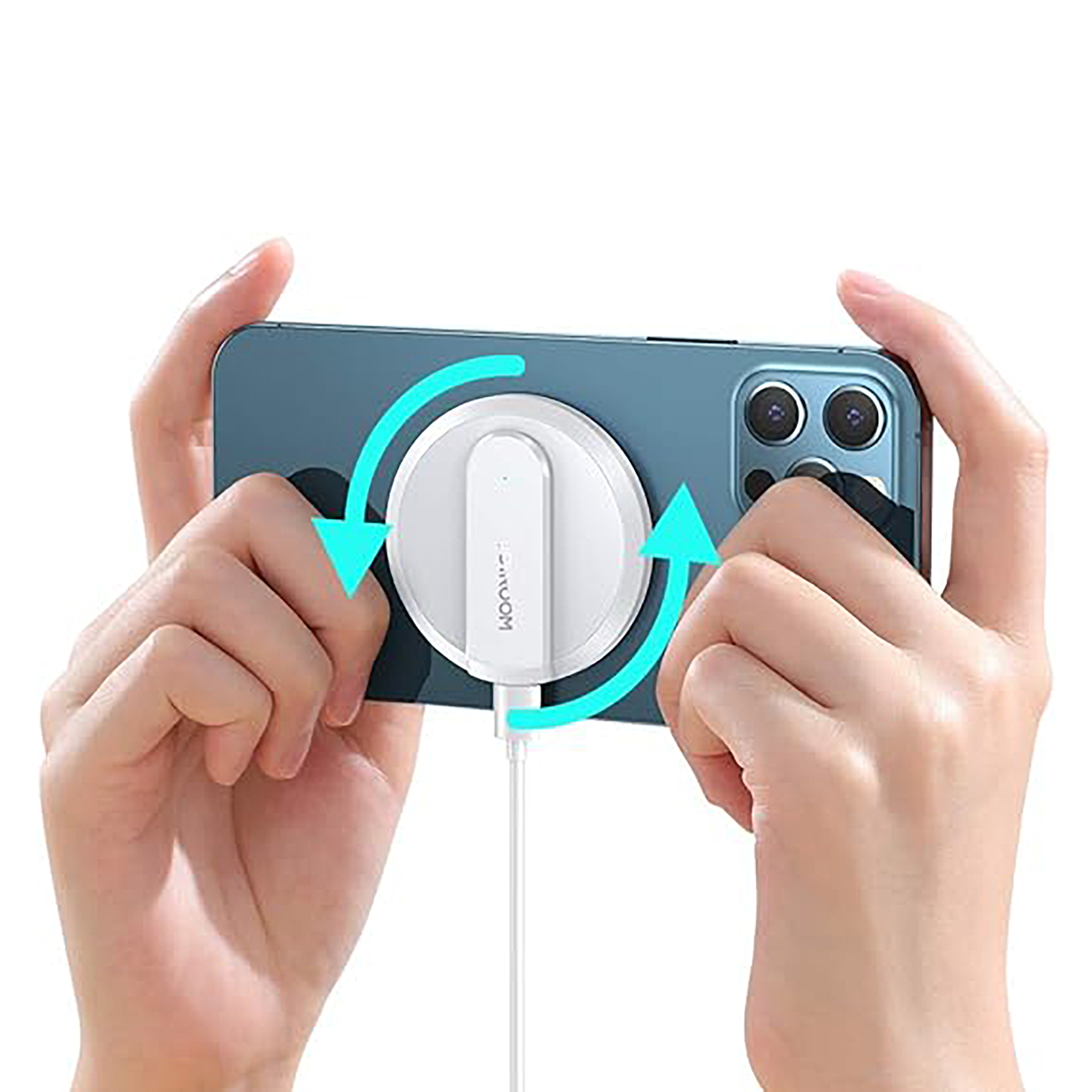 Joyroom Wireless Charger , 15 Watt , White - JR-A28