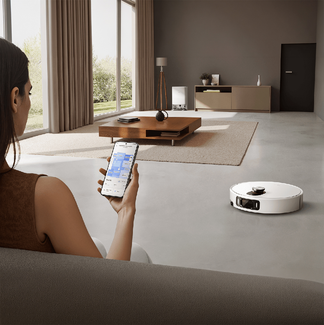 Xiaomi 5 pro Robotic Vacuum Cleaner , 5200 mAh White - OV21GL