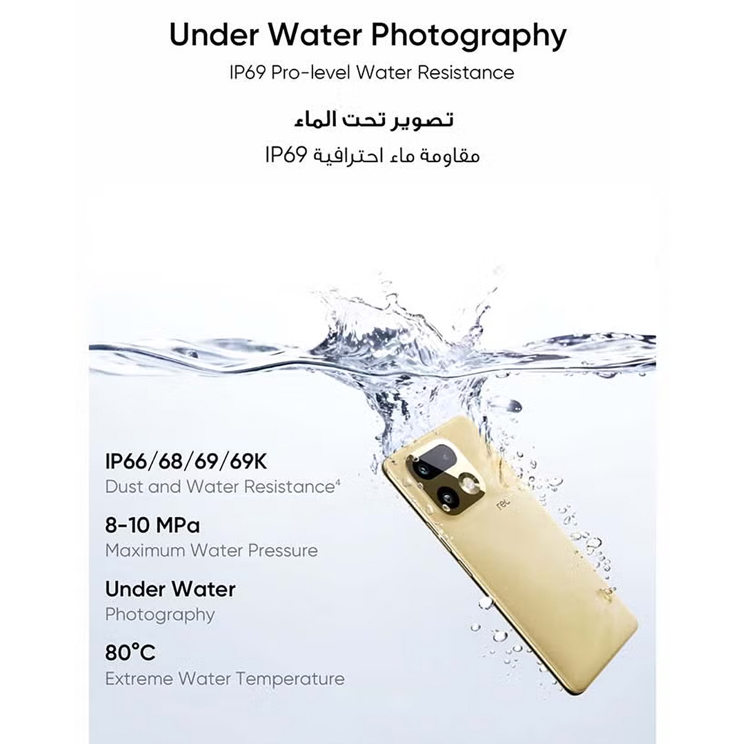 Realme 16 Pro , 256 GB , 12 GB , 5G , Dual-SIM - Master Gold