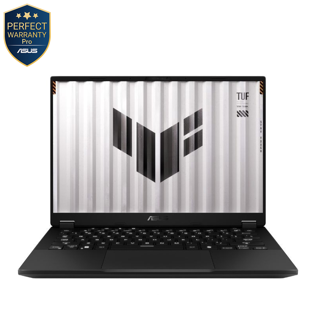 لاب توب اسوس TUF A14 2024 - FA401UV-RG020W ، معالج ايه ام دي رايزن 7 8845HS 14 بوصة ، هارد 512 جيجا بايت SSD ، رام 16 جيجا بايت ، كارت شاشة انفيديا جي فورس RTX 4060 ،ويندوز 11 - رمادي جايجر