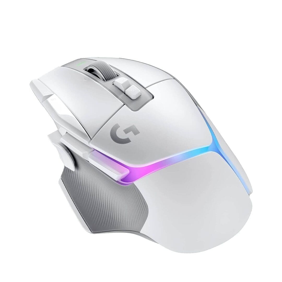 Logitech G502 X Plus Wireless Gaming Mouse , White - 910-006163