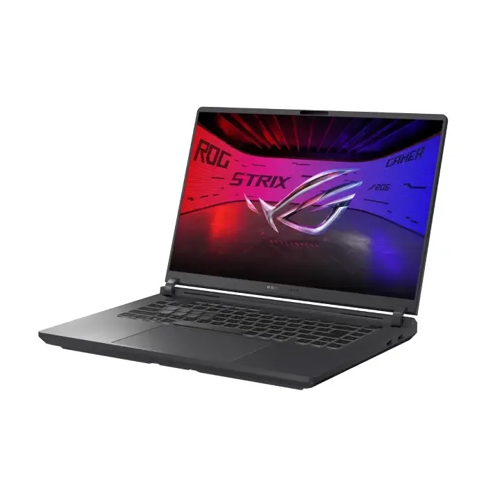 لاب توب اسوس روج ستريكس G16 - G614PR-RV161W ، معالج ايه ام دي رايزن 9 8940HX 16 بوصة ، هارد 1 تيرا بايت SSD ، رام 16 جيجا بايت ، كارت شاشة انفيديا جي فورس RTX 5070 TI ،ويندوز 11 - رمادي اكليبس