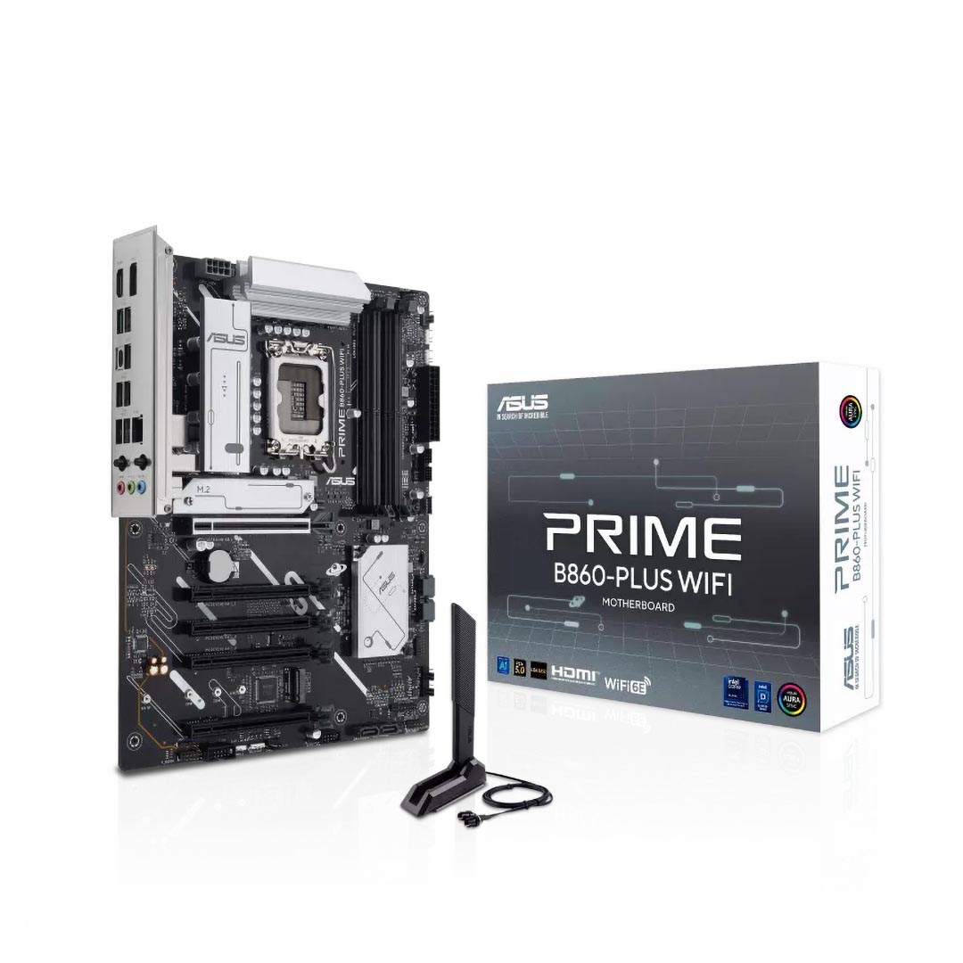 ماذر بورد اسوس برايم B860-بلس واي فاي ، Intel ، ATX - اسود