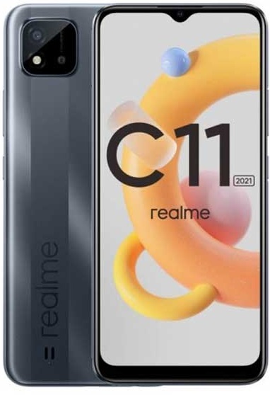 Realme C11 2021 , 32 GB , 2 GB , 4G LTE , Dual-SIM - Iron Grey