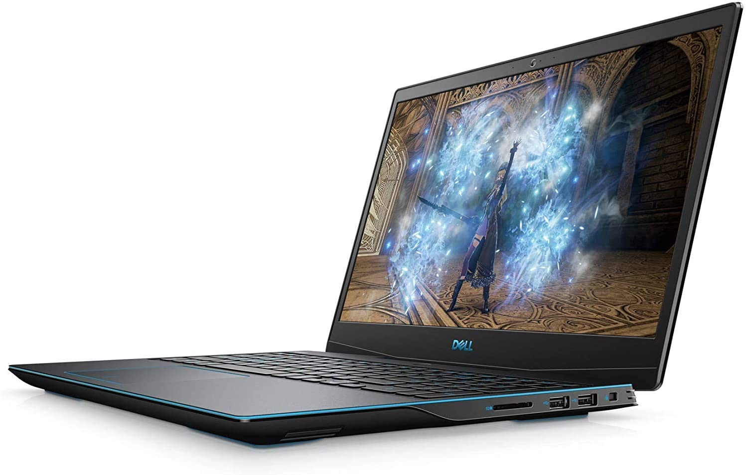 لاب توب ديل G3 15-3500 ، معالج انتل كور i7-10750H 15.6 بوصة ، هارد 512 جيجا بايت SSD ، رام 16 جيجا بايت ، كارت شاشة انفيديا جي فورس GTX 1650 ،فري دوس - اسود