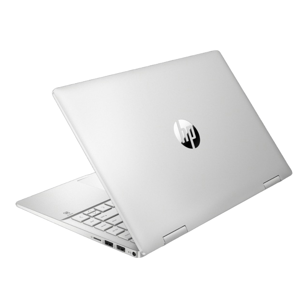 لاب توب اتش بي بافيليون X360 14-EK0012 ، معالج انتل كور i3-1215U 14 بوصة ، هارد 256 جيجا بايت SSD ، رام 8 جيجا بايت ، كارت شاشة انتل UHD جرافيكس ،ويندوز 11 - فضي ناتشورال