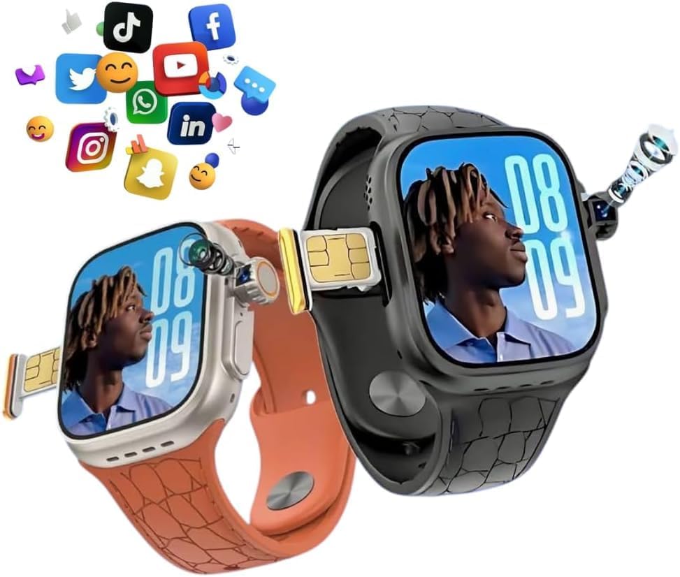 Modio Smart Watch , 2.2 Inch Orange - ST-13