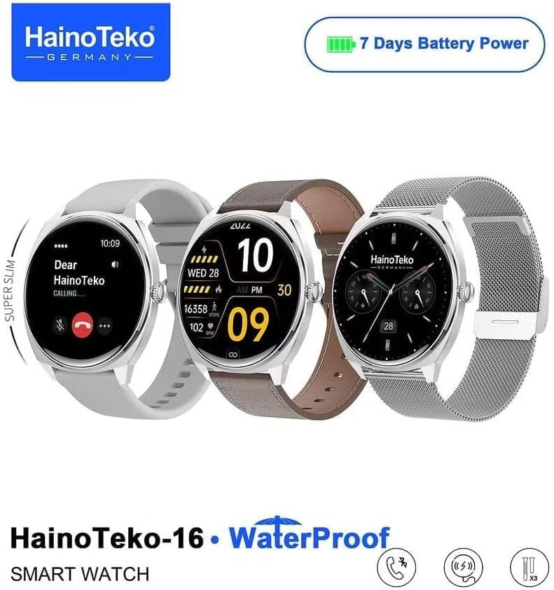 Haino Teko 16 Smart Watch , 1.43 Inch Silver