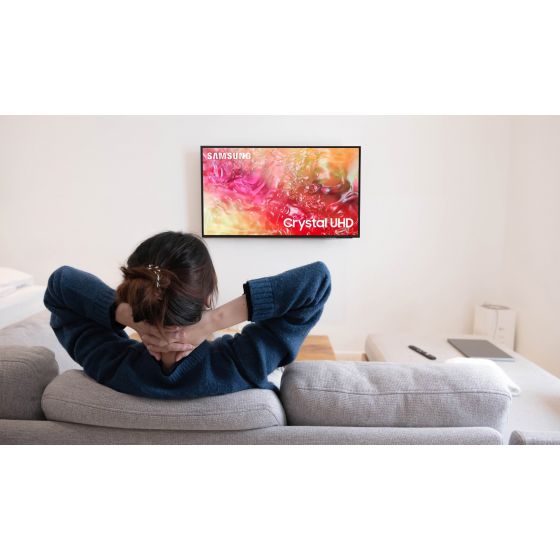 شاشة تلفزيون سمارت سامسونج ، مقاس 75 بوصة ، ليد ، دقة 4K UHD ، بريسيفر داخلي