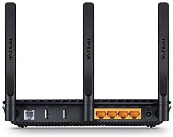 Tp-Link Archer VR600 Router , 5 Ports , Black - AC1600