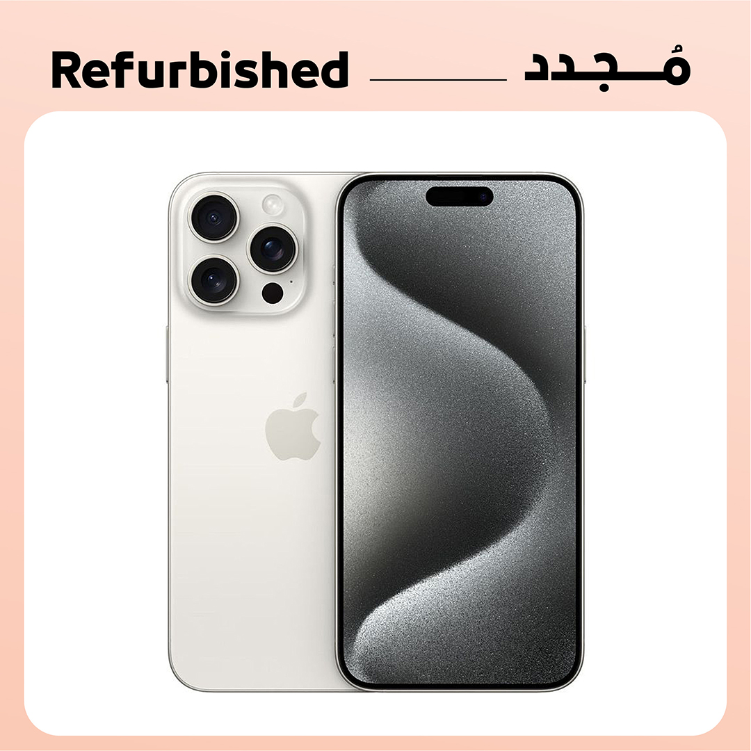 Apple iPhone 16 Pro Max ,512 GB ,8 GB ,5G ,Single SIM - White Titanium