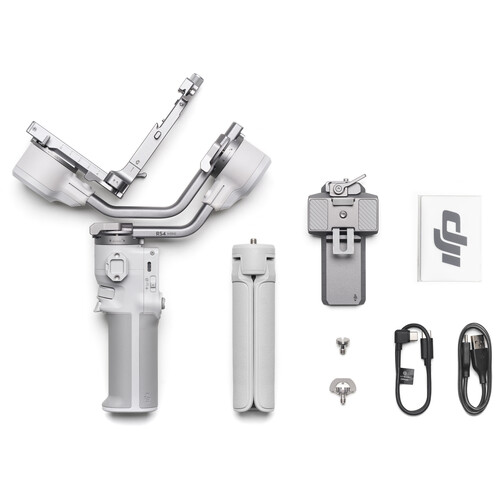 Dji RS 4 Mini Handheld Gimbal forMirrorless Cameras and Smartphones Grey