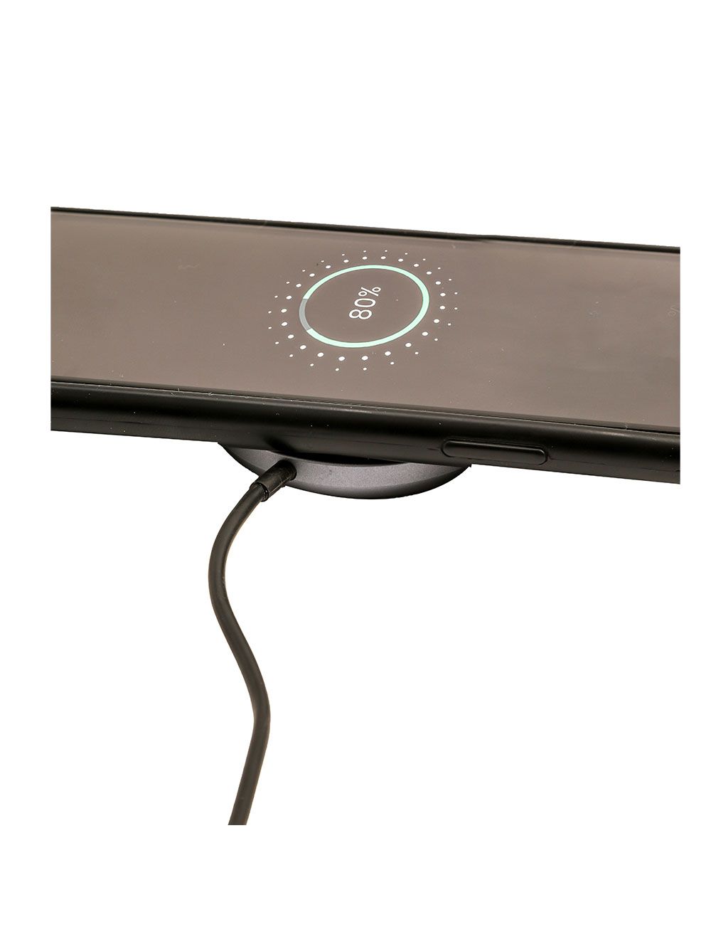 L'Avvento Magnetic Wireless Charger , 15 Watt , Black - MP444