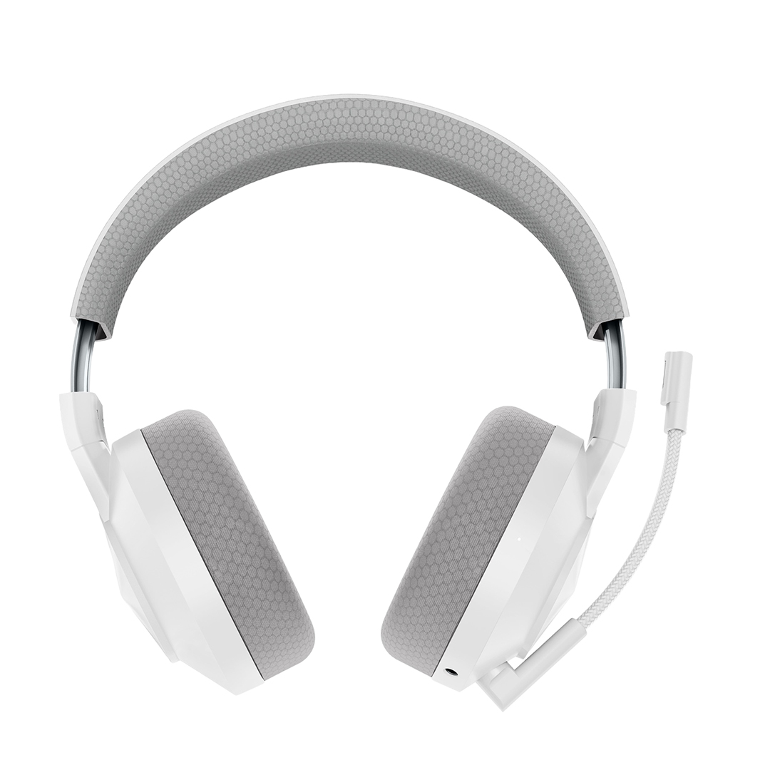 Lenovo Legion H600 Wired and Wireless Gaming Headset with Microphone , White Grey
