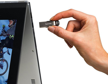 فلاش درايف USB 3 سانديسك ، 64 جيجا بايت اسود - SDCZ73