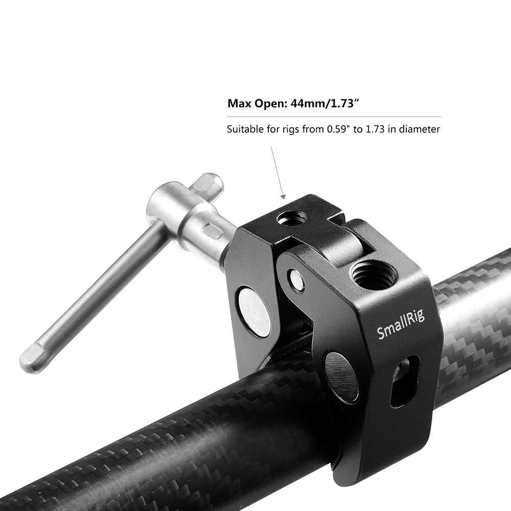 Smallrig Super Clamp with Threads Gray - 2058