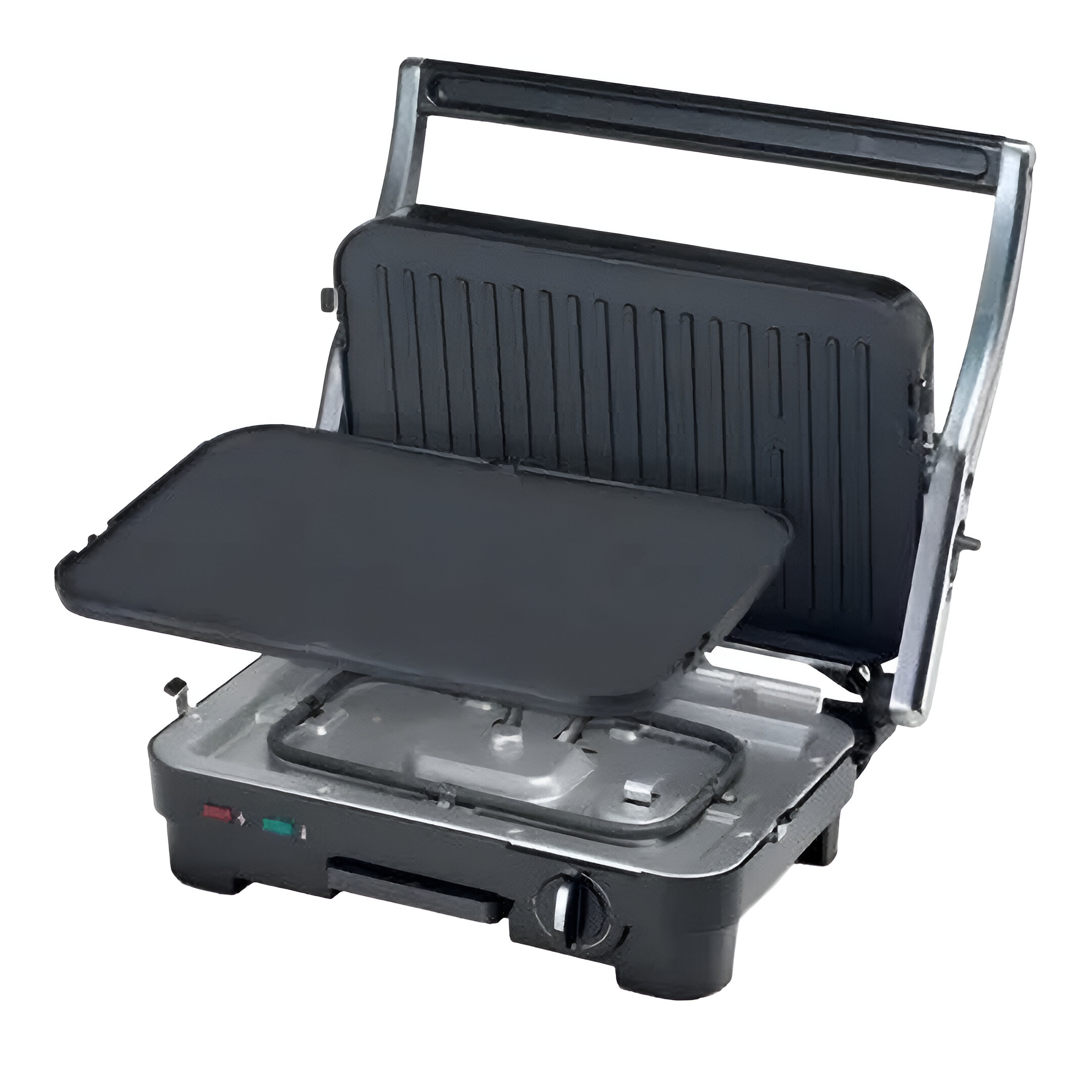 Kenwood Health Electric Grill , 1800 Watt , Black Silver - HGM50SI