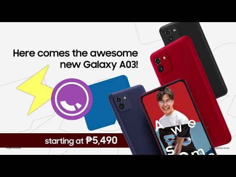Samsung Galaxy A03 , 128 GB , 4 GB , 4G LTE , Dual-SIM - Blue