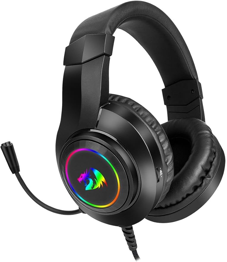 Redragon Hylas H260 Wired Gaming Headset with Microphone , Black
