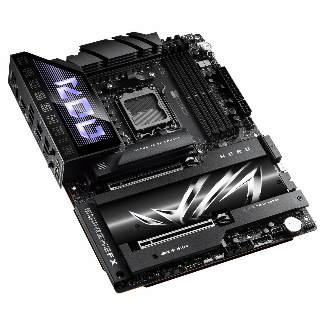 Asus ROG Crosshair X870E Hero Motherboard , AMD ATX Black