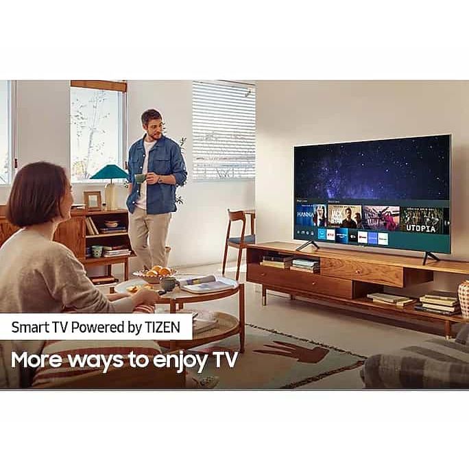 شاشة تلفزيون سمارت سامسونج ، مقاس 58 بوصة ، ليد ، دقة 4K UHD ، بريسيفر داخلي